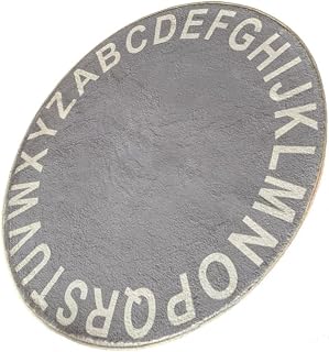 Totority Tapete Redondo Para Crianças Tapete Para Brincar Não Para Bebês Almofada De Chão Tapete Circular Para Crianças Tapete Redondo Para Engatinhar Tapete De Algodão Para Quarto