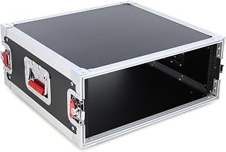 Gator Cases G-TOUR Audio Road Rack with Heavy-Duty Tour Grade Hardware, 17' Rackable Depth, 4U (G-TOUR 4U)