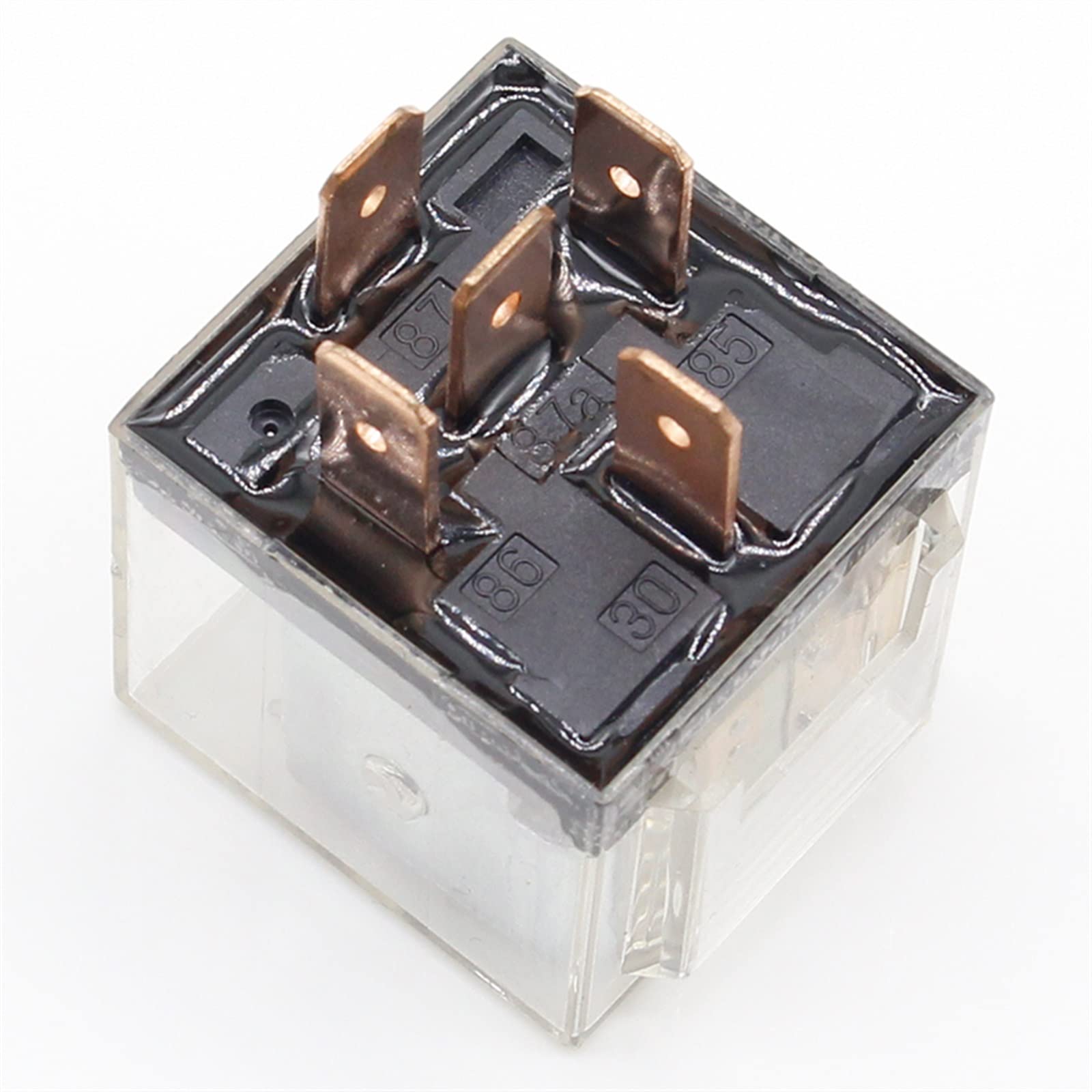 WEUSANXPL 10pcs Waterproof Automotive Relay 12V 100A 5Pin SPDT Car Control Device Car Relays DC 24V High Capacity Switching(24V 5PIN 100A)