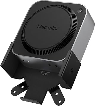 Spigen Mac mini M4 Montaj Standı LD205 Siyah - AMP09226 (Spigen TR Garantili)
