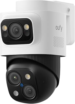 eufy Security 4K PoE Cam S4 Max, Bullet-PTZ 2-in-1, Triple Lens, Add-On