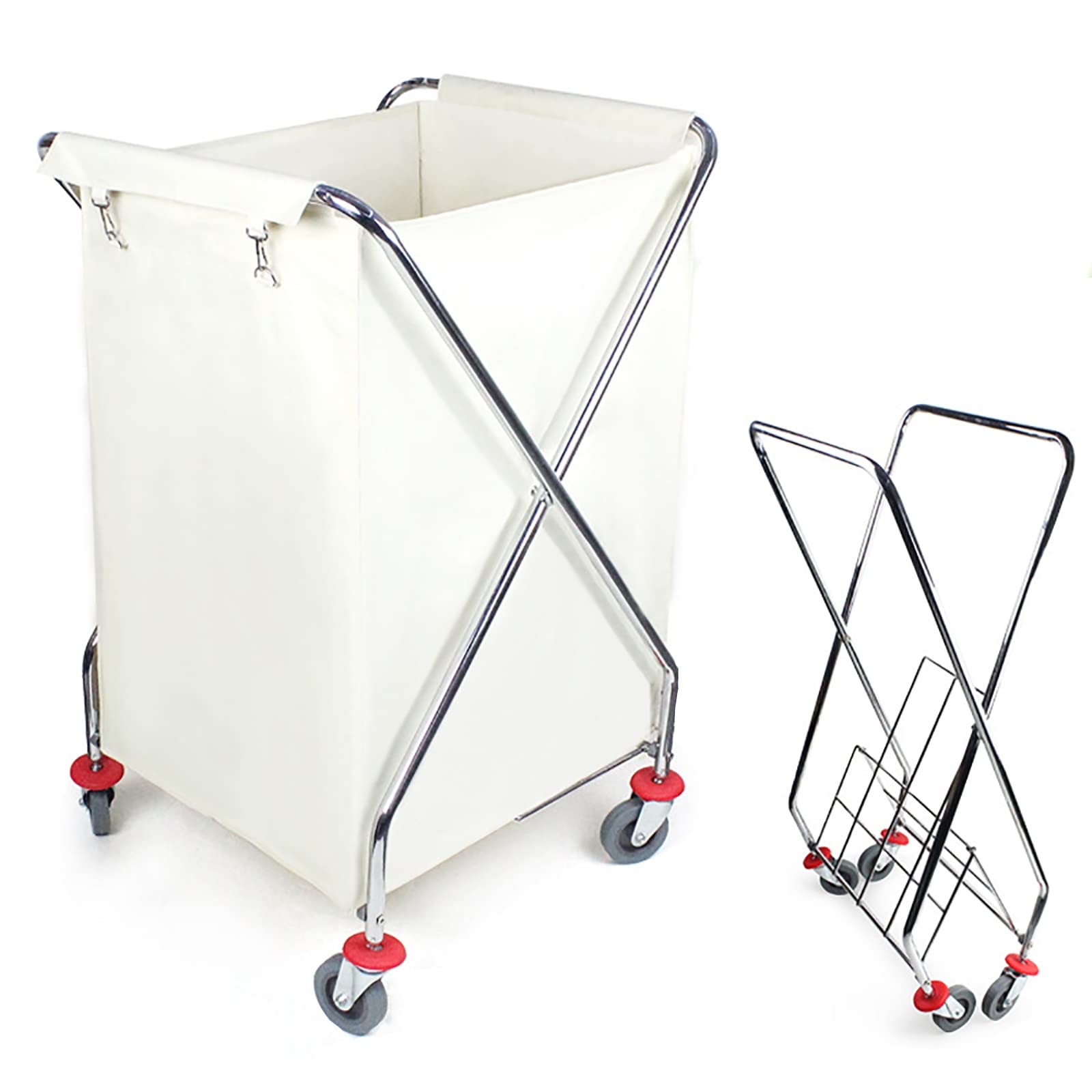 Panier à linge roulant industriel pour optimiser la buanderie