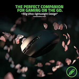 Razer Orochi V2 Mobile Wireless Gaming Mouse: Ultra Lightweight - 2 Wireless Modes - Up to 950hrs Battery Life - Mechanical Mouse Switches - 5G Advanced 18K DPI Optical Sensor - Classic Black