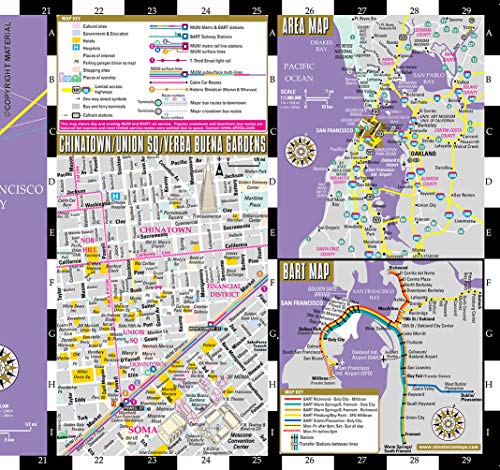 Streetwise San Francisco Map - Laminated City Center Street Map Of San Francisco, California (Michelin Streetwise Maps) #TOP5