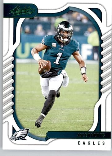 2022 Panini Absolute Green #72 JALEN HURTS Philadelphia Eagles Football Trading Card