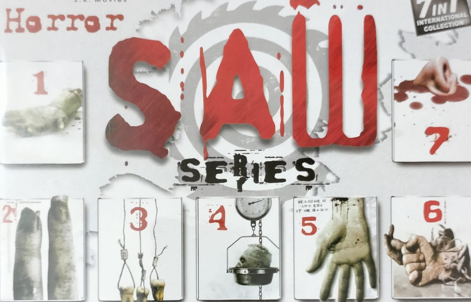 7 in 1 Horror Saw Collection in English (Saw 1 to Saw 7) DVD (B0CVYHFGF6) Amazon Price History, Amazon Price Tracker