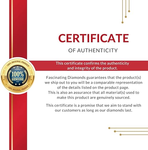 Miniatura 7 de Fascinating Diamonds 12-1 12 Carat LAB GROWN Diamond Solitaire Pendant IGI Certified 14K Gold 4 Prong Diamond Pendant Necklace For Women Very Good