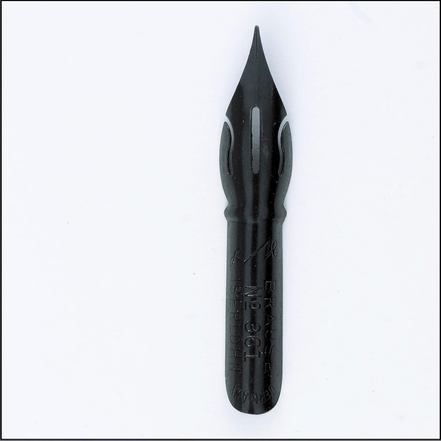 Brause 361B - Plumes d'écriture pour porte-plume - Boite de 50 plumes sténo - Fabrication Allemande