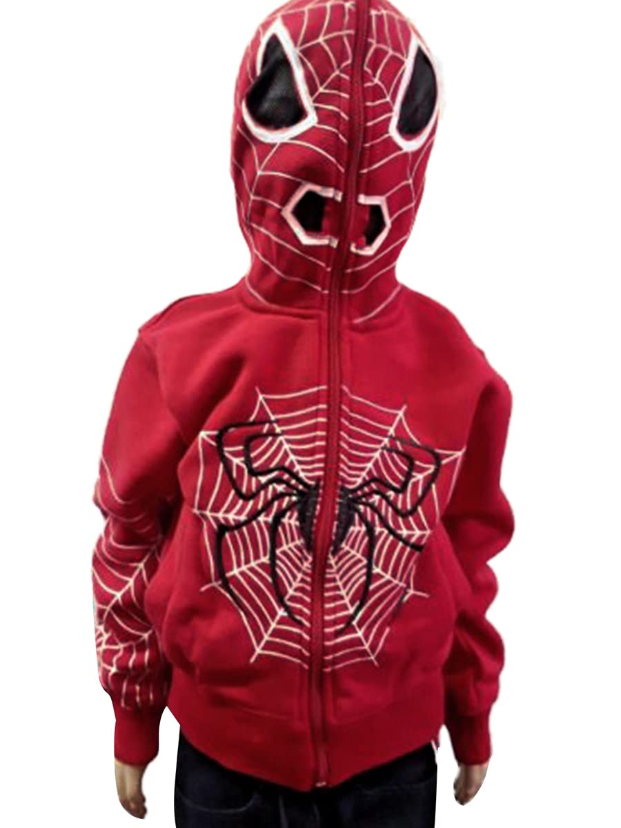 Damen-Kapuzenpullover mit Reißverschluss, modisch, Punk, Spinnennetz-Druck, Sportmantel, Hip-Hop-Jogger, Pullover, 90er-Jahre, Streetwear, Grunge-Hoodies Y2K