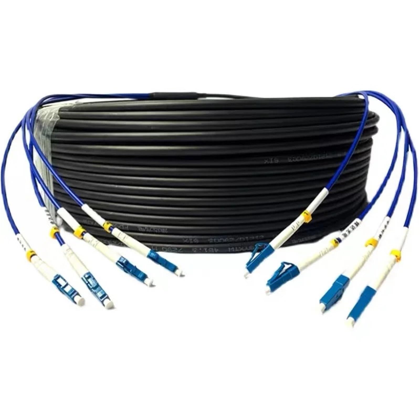 300 m Singlemode LC-LC Fiber Optic Patch Cable, 2/4/6/8/12 cores, for Outdoor, 6mm(2 Cores LC-LC)