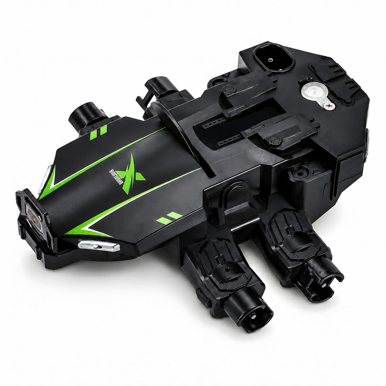 Green RC Tank Replacement Body, RC Tank Accessories Plastic Hull Shell Cover for Remote Control Tank Toy, Repair Upgrade Spare Parts for Hobby Model Vehicles
