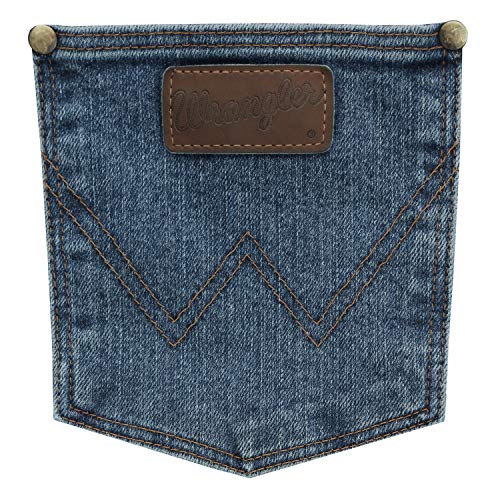 Premium Performance Cowboy Cut Comfort Wicking Regular Fit Jean, Vintage Stone, 40X32