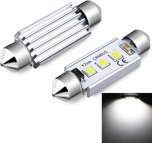 Alla Lighting - 2 unidades - Focos ledes superbrillantes - Repuesto para Chevrolet Chevy Silverado 1500 2500 3500 HD, Blanco