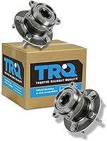 Vista 190 de Conjunto de buje y rodamiento de rueda trasera izquierda y derecha TRQ 2 piezas Compatible con Mazda CX-9 2007-2015 Todo Tracción