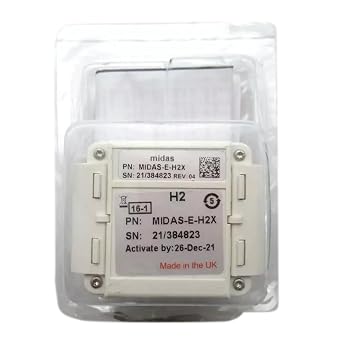 MIDAS-E-H2X New and Sealed in Box MIDASEH2X Sealed in Box