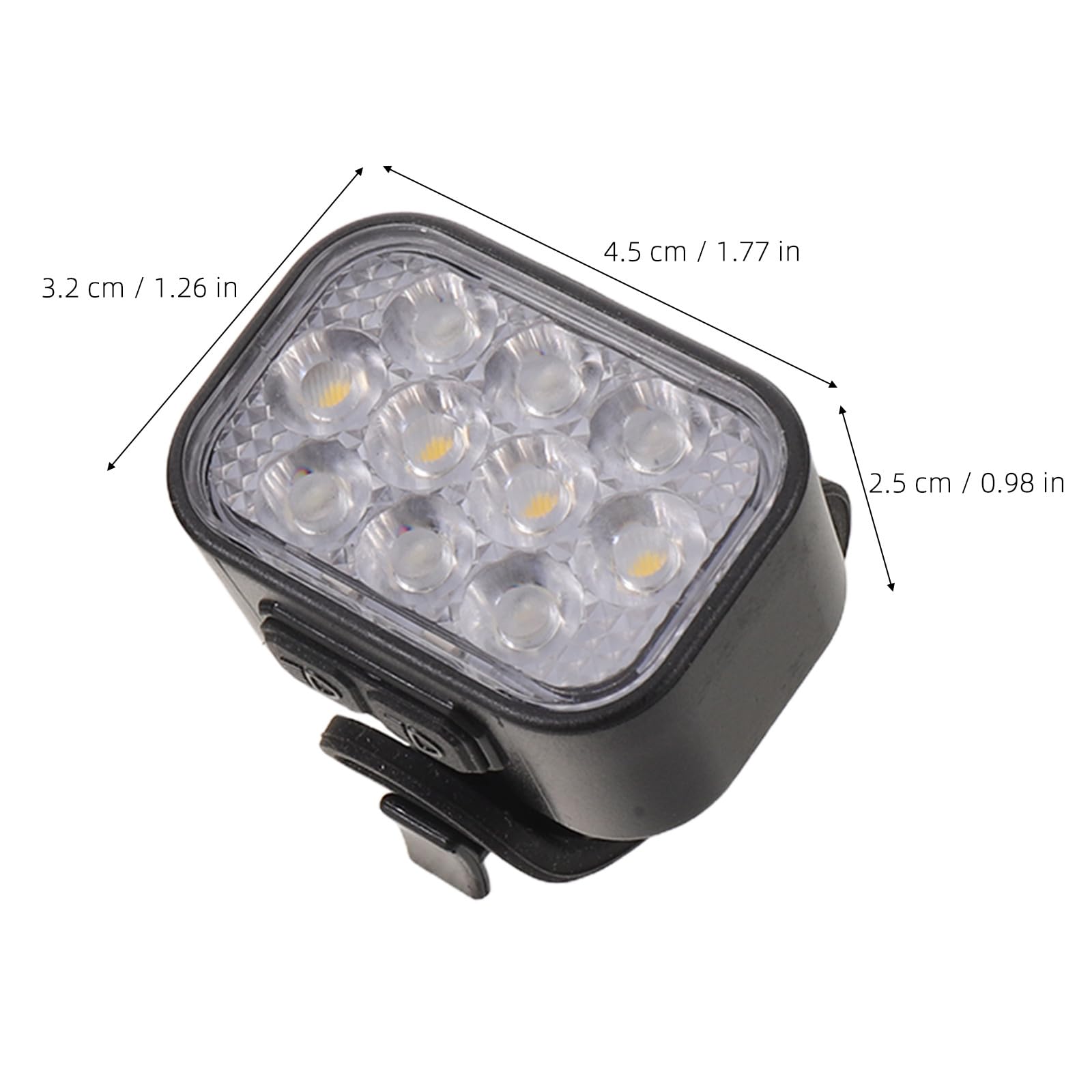 Zerodeko 1 Juego de Luces para Bicicleta Recargables por USB e Impermeables: LED superbrillantes | Faro delantero con 8 modos y luz trasera con 9 modos - Resistente al agua para ciclismo en cualquier condición climática.