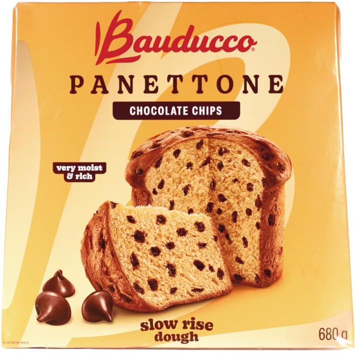 chocottone Bauduco Chocotone Panettone with Chocolate Chip