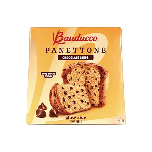 Miniatura 20 de Bauducco Classic Panettone - Pastel navideño húmedo y fresco, receta tradicional italiana con frutas confitadas y pasas, 24.0 oz (paquete de 1)