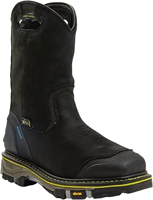 Cody James Mens MenS Waterproof Met Guard Western Work Boot Composite Toe - Bcjcwrpw59