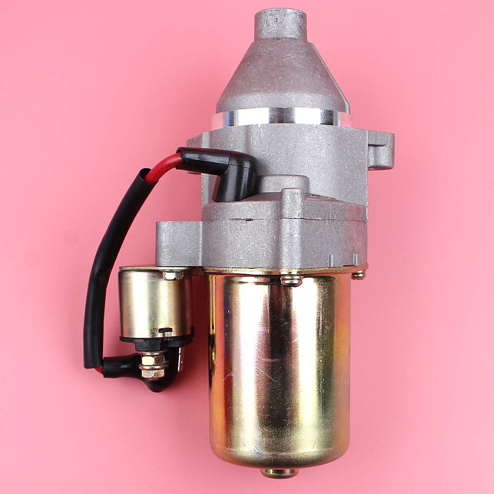 Motor de arranque con solenoide for GX340 GX390 11HP 13HP GX 340 390 188F 190F pieza de motor de cortacésped de 4 tiempos