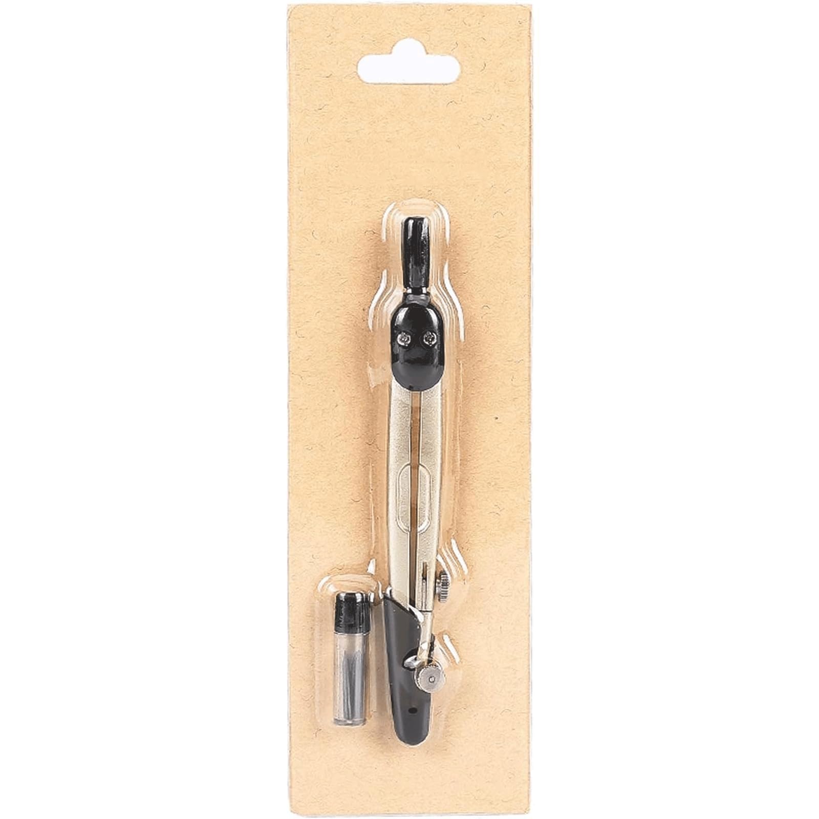 GddOGUK Compass for Geometry Student Metal Compass Set with Lead Refills,Professional Geometry Compass for Math Class,Drafting & School Supplies