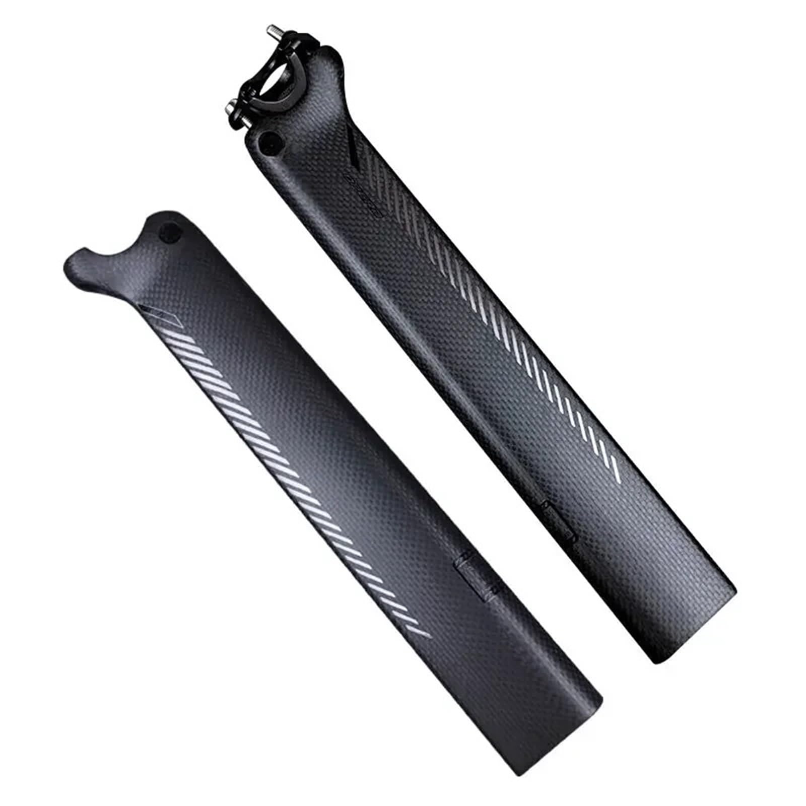 Tija Telescopica MTB Tubo de Asiento de Fibra de Carbono for Bicicleta, Poste for Asiento de Coche de Carretera, Tubo de Asiento Rompevientos, tija de sillín de Carbono
