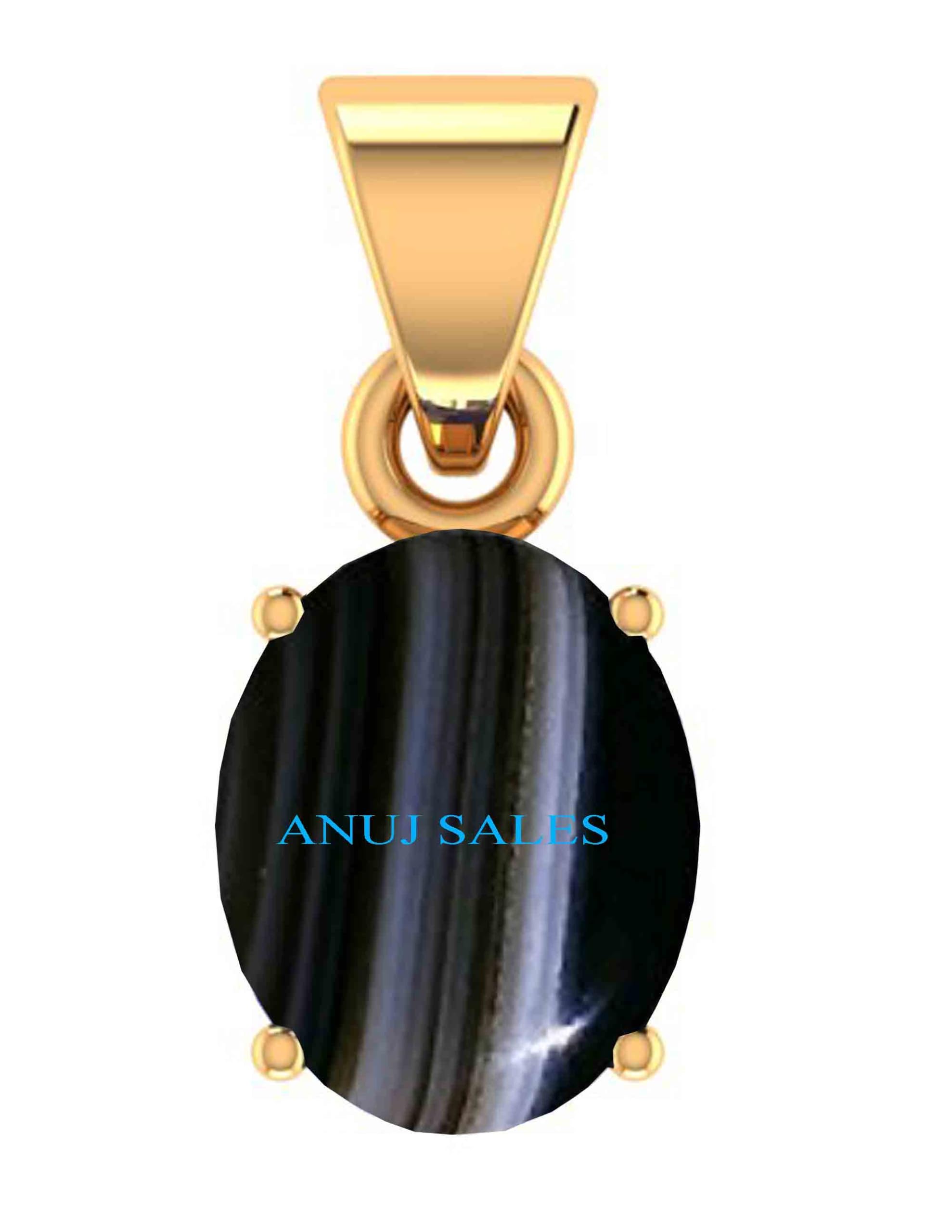 7.25 Ratti Sulemani Hakik Gold Plated Pendant Natural Kala Hakik panchdhatu Pendant Original Certified Men and Women-image-32