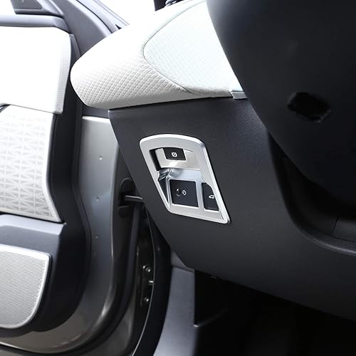 Miniatura 5 de YIWANG ABS cromo trasero puerta trasera interruptor ajuste para Land Rover Range Rover Velar 2017 2018 2019 2020 Auto Accesorios