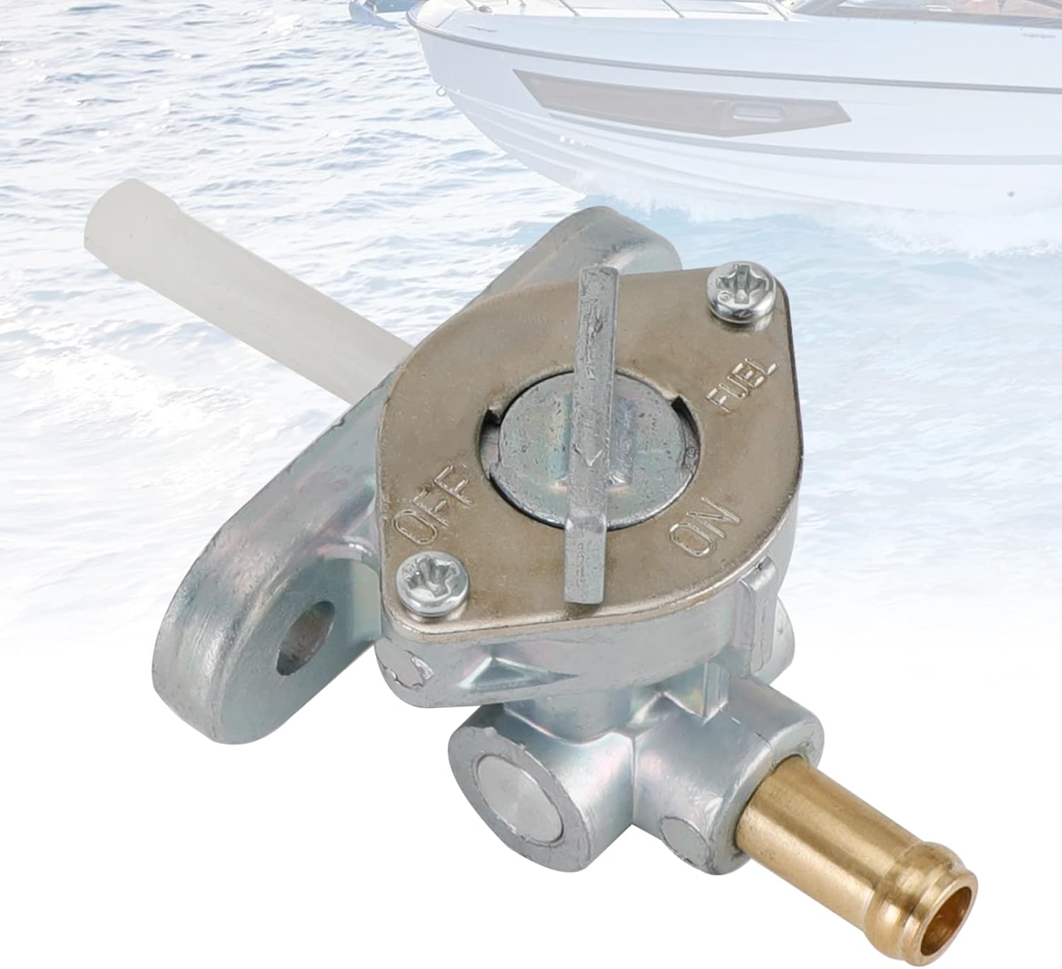 Gas Tank Fuel Cock Valve Petcock Fit for Kawasaki KX65 2000-2018,KX85 KX85-II KX100 2001-2018,KX125 KX250 1999-2002#51023-1339 51023-0024