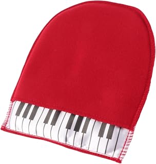 Piano Cleaning Glove Microfiber Keyboard Polishing Cloth for Grand and Upright Pianos Soft Reusable Gloves for Dusting and Shining Piano Keys