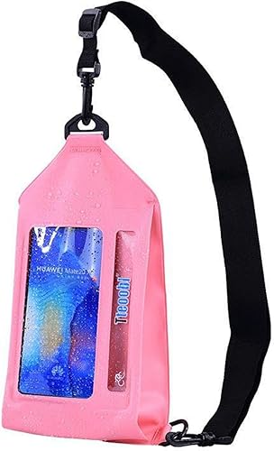 Bolsa impermeable, bolsa impermeable para pantalla táctil sensible al tacto, riñonera impermeable para natación, barco, kayak, ciclismo y playa,
