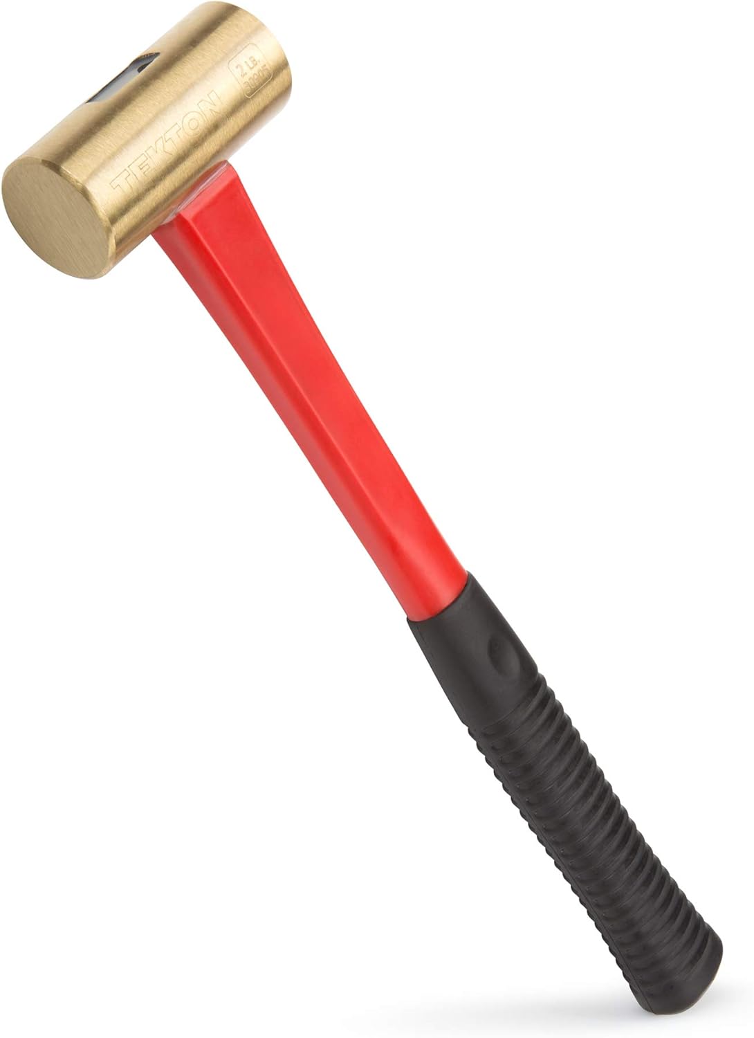 Flash Deals - 70% OFF TEKTON 32 oz. Jacketed Fiberglass Brass Hammer | 30905