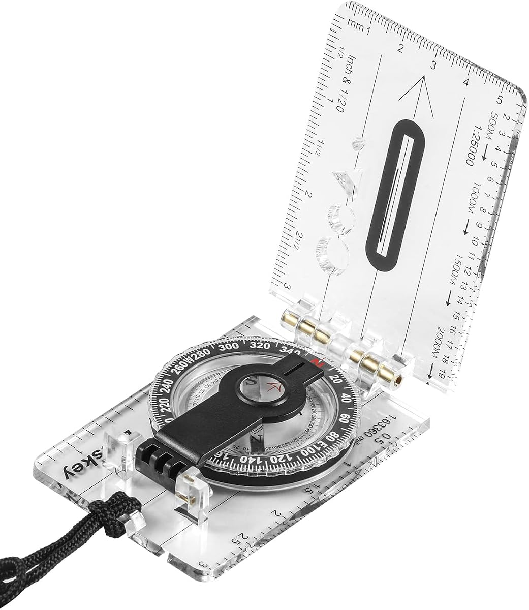 Advanced Orienteering Compass for Hiking & Navigation