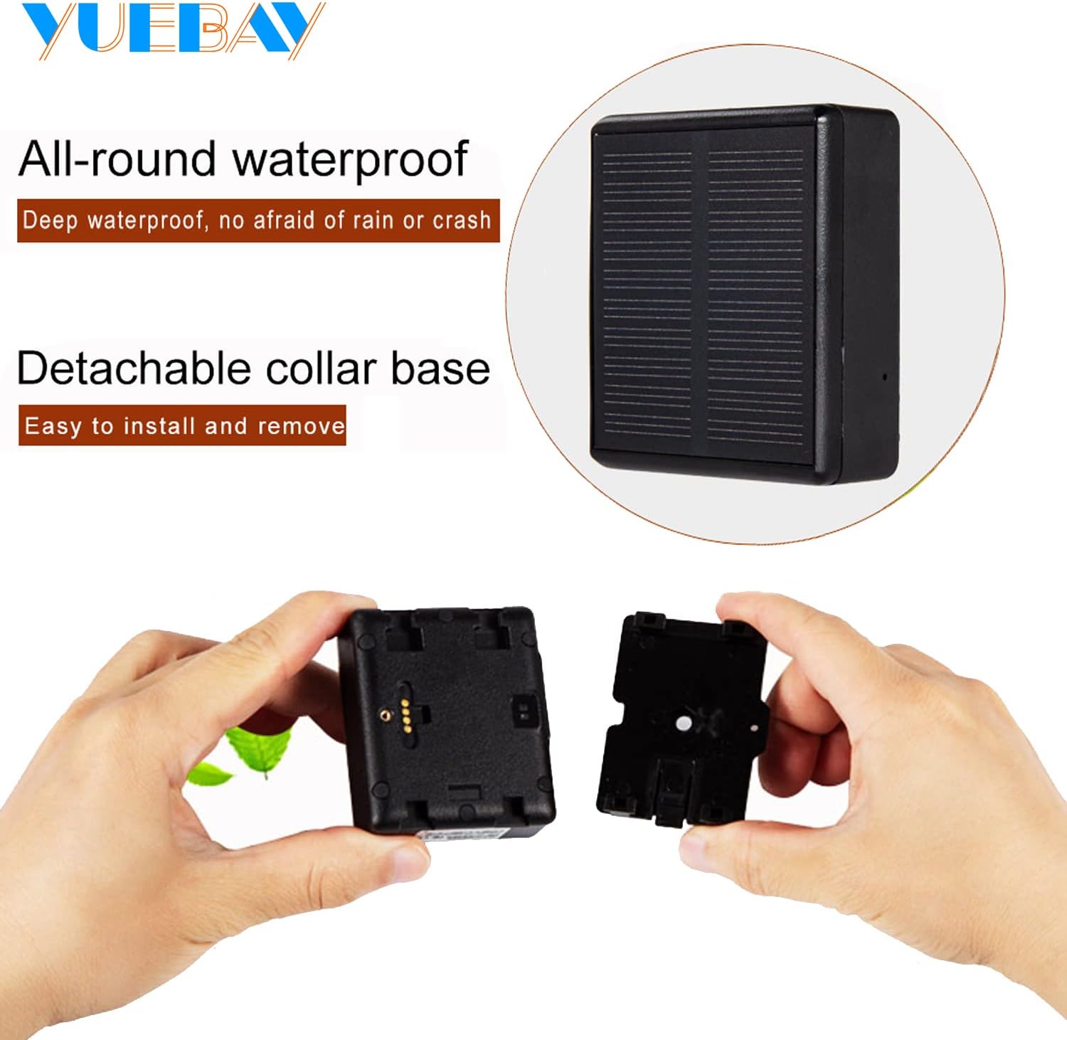 4G Solar Powered Pet GPS Tracker for Dog Cow Sheep IP67 Waterproof Tracking Collar Anti-Lost Removed Alarm Geo-Fence Locator