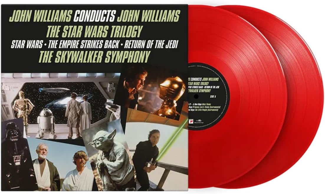 Star Wars Trilogy: The Skywalker Symphony Record, Red Set, Ind Numbered 300, John Williams Soundtrack