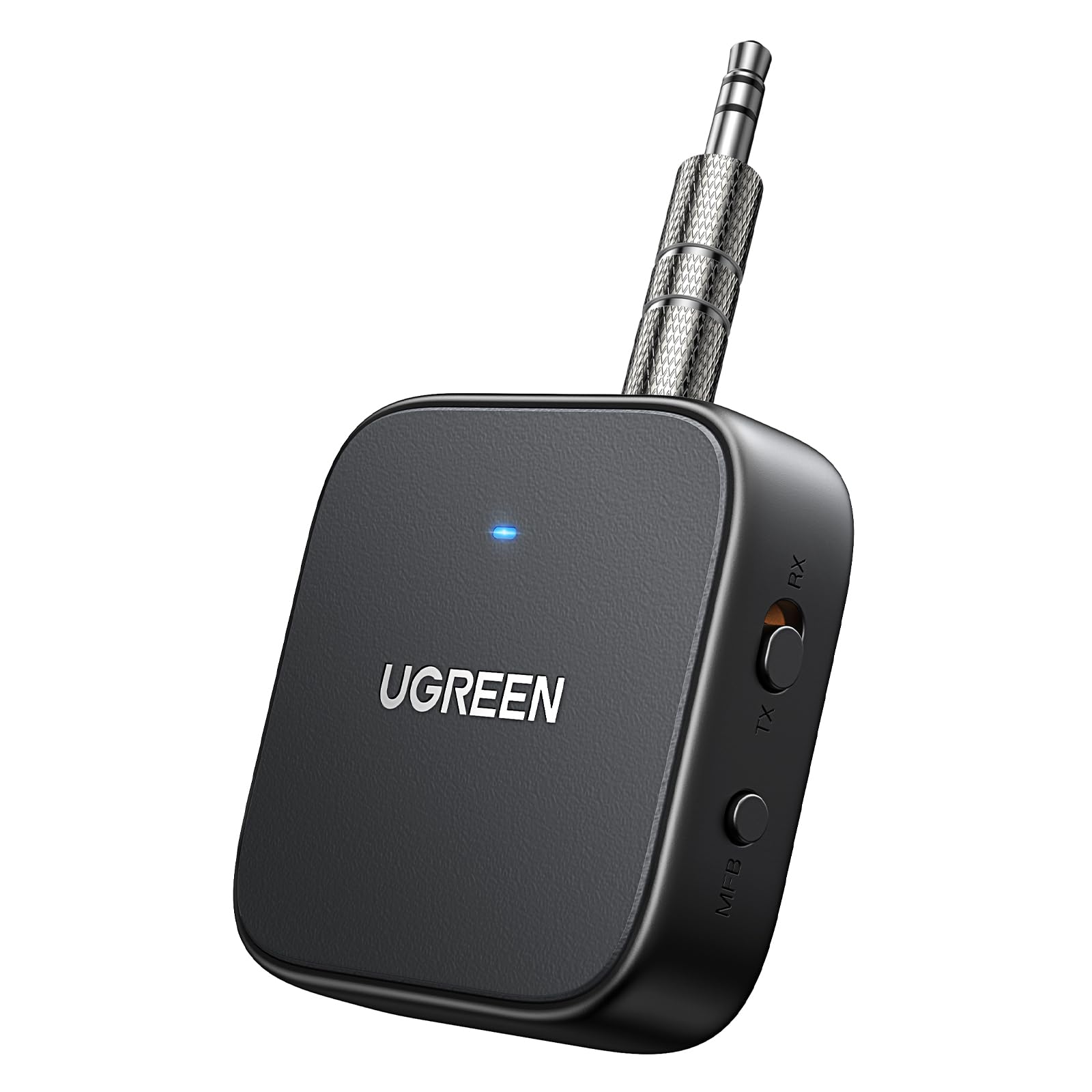 UGREEN 2 en 1 Transmetteur Récepteur Bluetooth 5.2 Émetteur pour TV Adaptateur Bluetooth Jack 3.5mm RCA Récepteur Audio pour Casque Écouteurs Haut-Parleur Enciente Stéréo Voiture