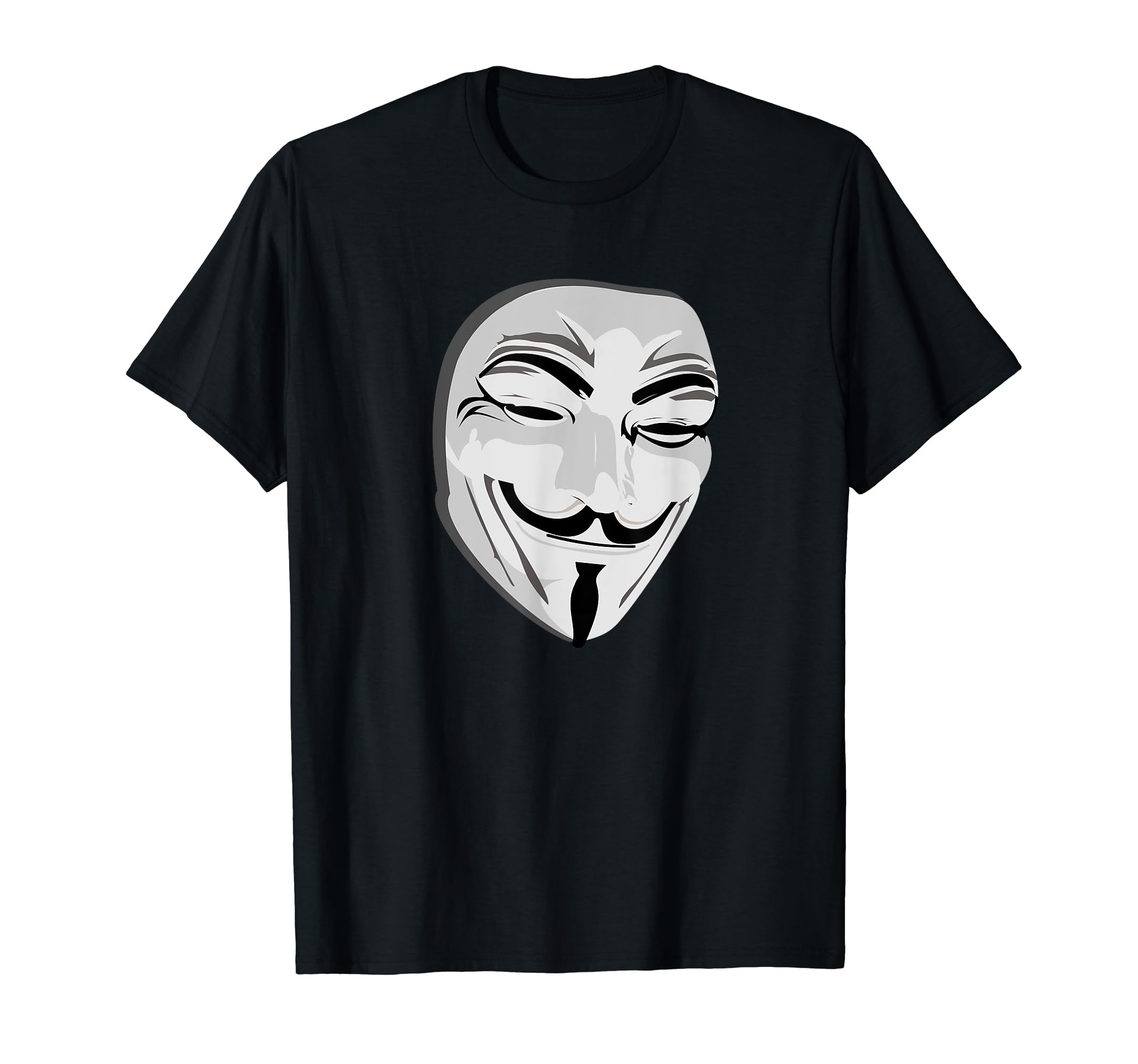 Anonymous Guy Fawkes Mask Programmer Hacker Cybersecurity T-Shirt