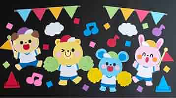 壁面飾り ＊元気いっぱい運動会♩＊ Amazon.co.jp: 壁面飾り ＊元気いっぱい運動会＊ : ホーム＆キッチン