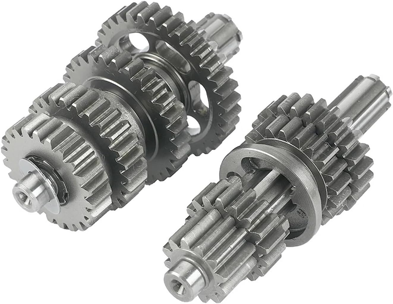 125cc Transmission Gear Box Main Counter Shaft Assy Lifan 125 1P52FMI Horizontal Engine Kayo BSE Pit Bike Parts