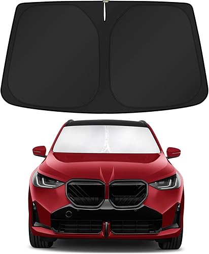 Miniatura 18 de KUST Parasol para parabrisas para Mazda 3 2010-2013, accesorios de ventana, parasol cubierta solar plegable, bloquea los rayos UV, mantiene