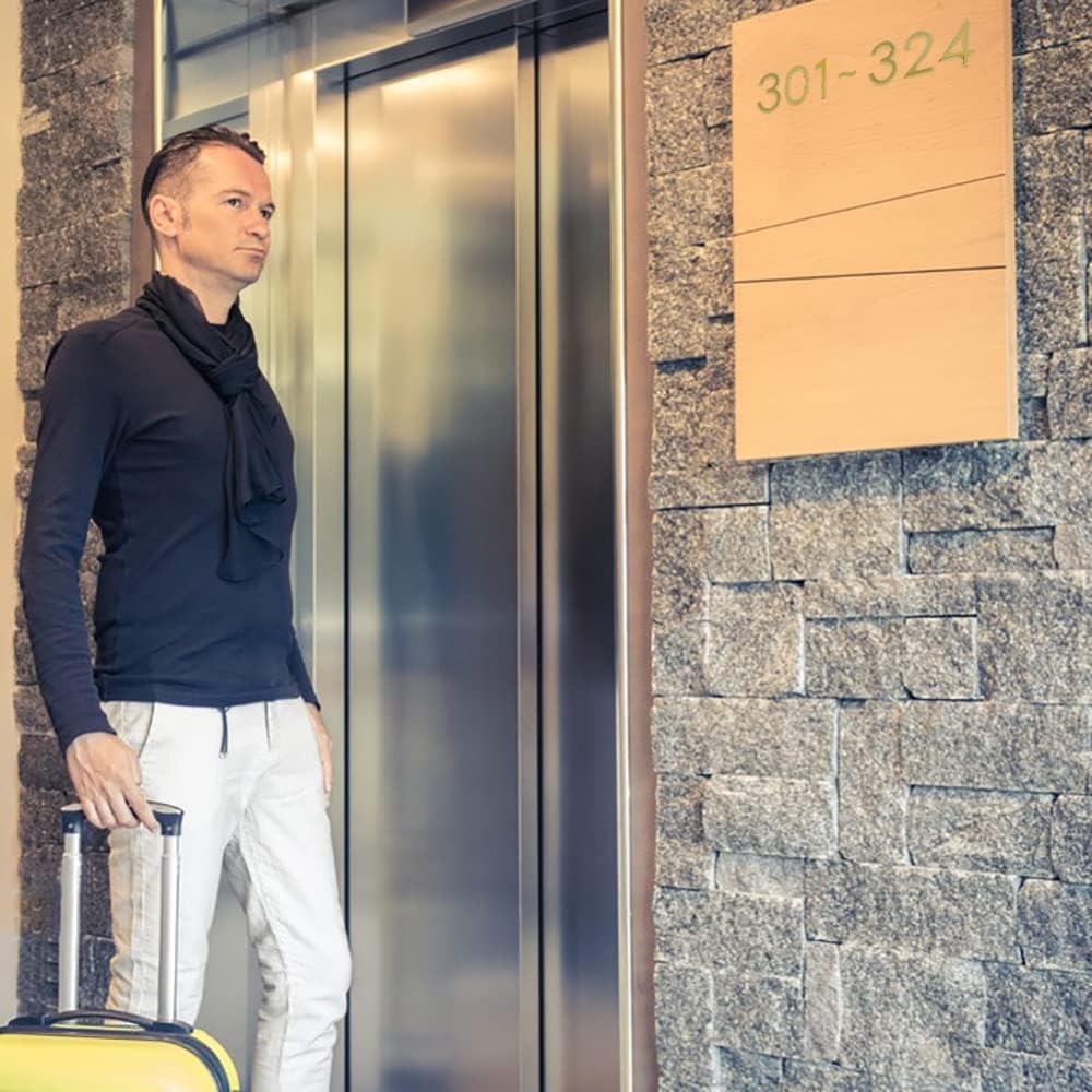 2 Inch Self Adhesive Mailbox Numbers 0-9, Gold House Numbers Stickers, 20 Pack Waterproof Door Address Numbers for Outdoor Mailbox, Apartment, Offices, Home Decoration