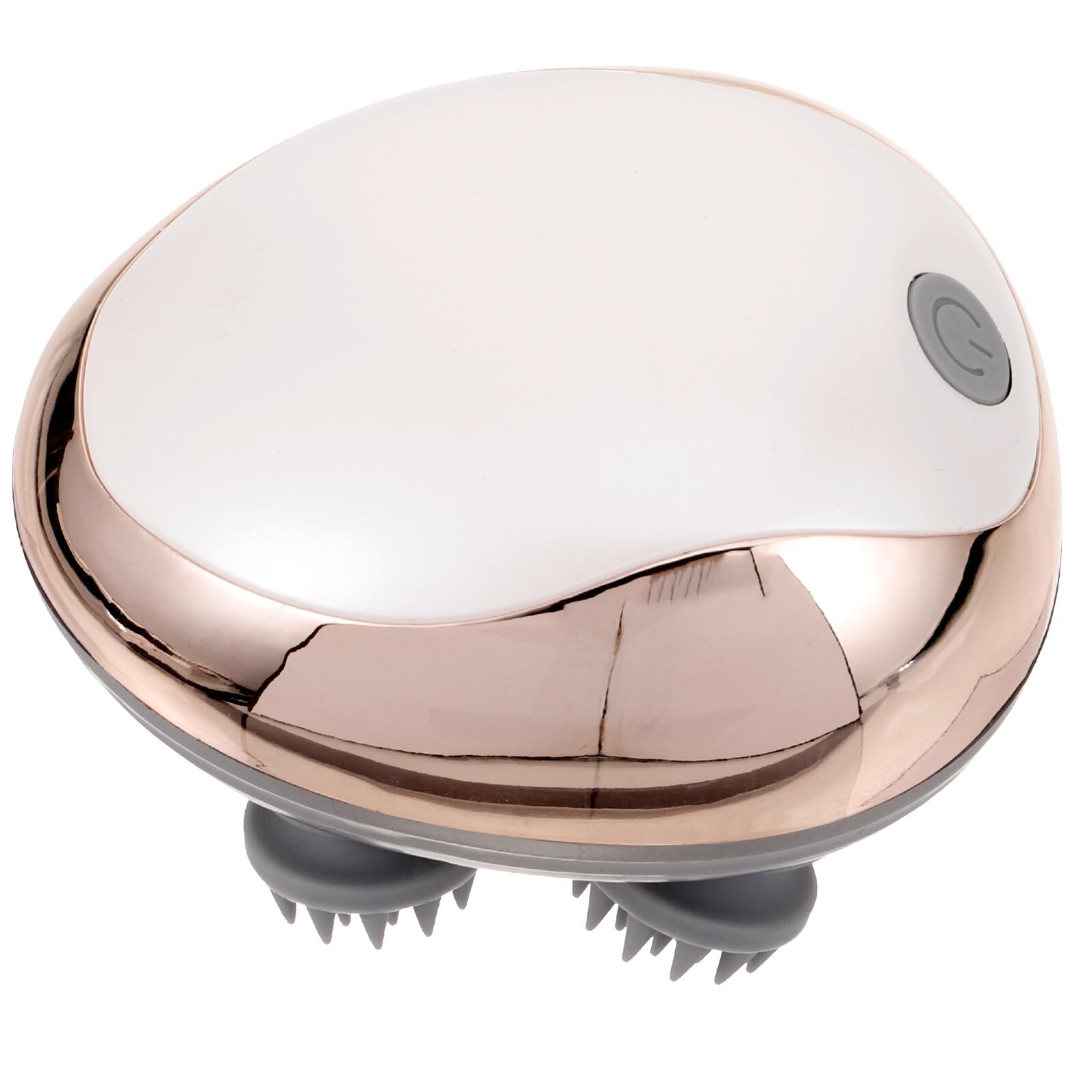 Wiederaufladbares Tragbares Kopfhautmassagegerät in Beige, 1150mah