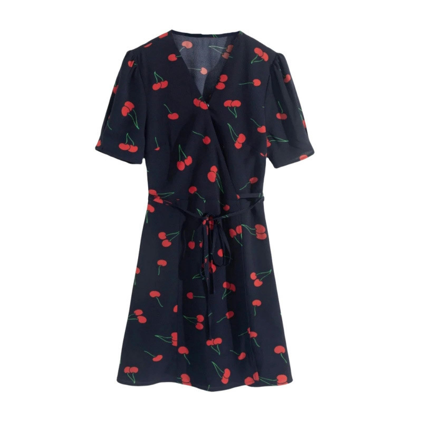 Robe d'été coupe cintrée Cerise Douce à la finition haute couture