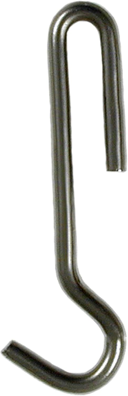 Handcrafted 4.5" Straight Pot Hooks 6 Pack Hammered Steel