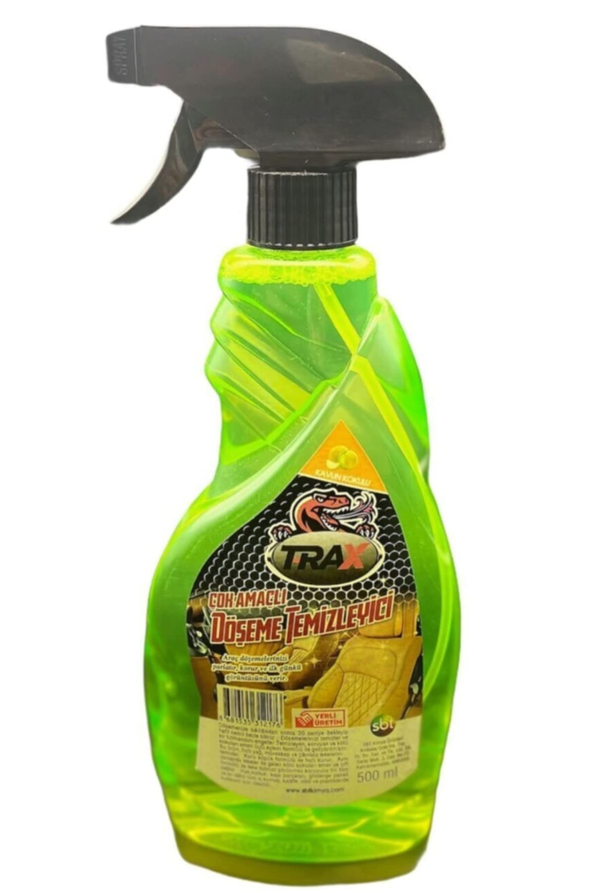 Ankanorm Trax Oto Döşeme Koltuk Temizleyici Süper Etkili Güçlü Çok Amaçlı Leke Çıkartıcı (500 ml)
