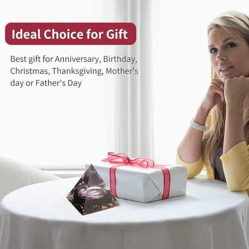 Miniatura 8 de Pirámide de orgón Energía Postiva, Pirámide de Orgonitas de Chakra Amatista, Pirámide de Orgonita para el Éxito, Generador de Energía Pirámide