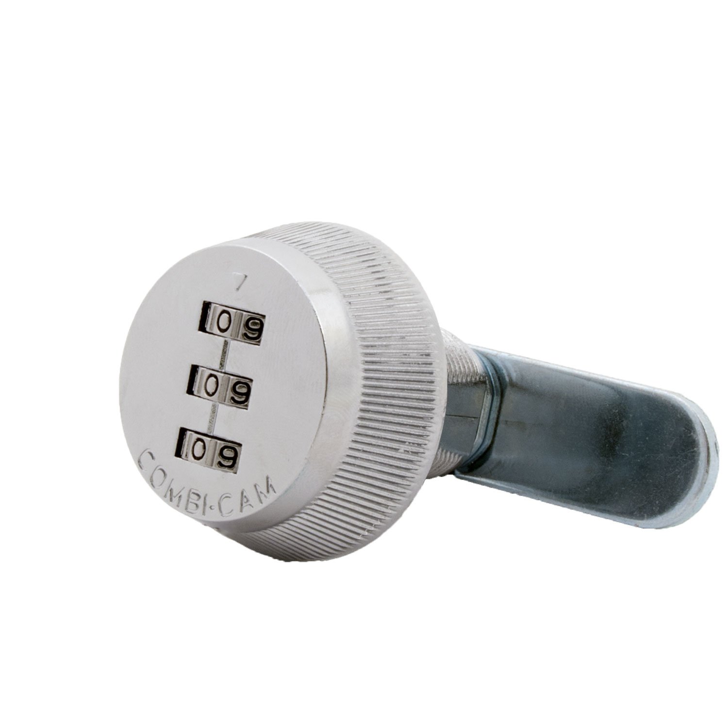 FJMSecurity Products 7850R-M 7850-M Chrome Medium Combi Combinated Cam Lock, 0.875