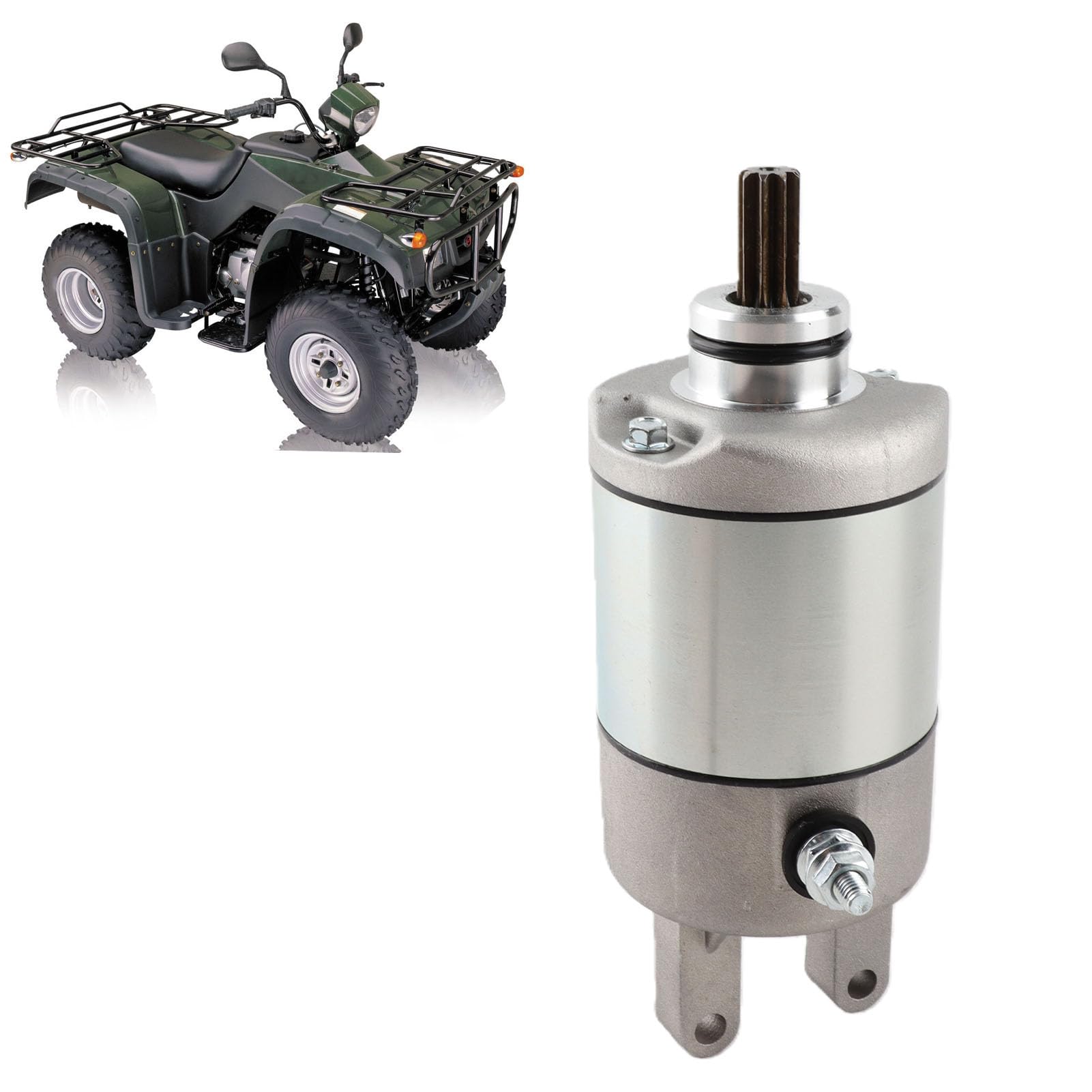 Démarreur à 9 Dents 9T en Alliage Métallique pour GY6 Quad Dirt Bike ATV Scooter
