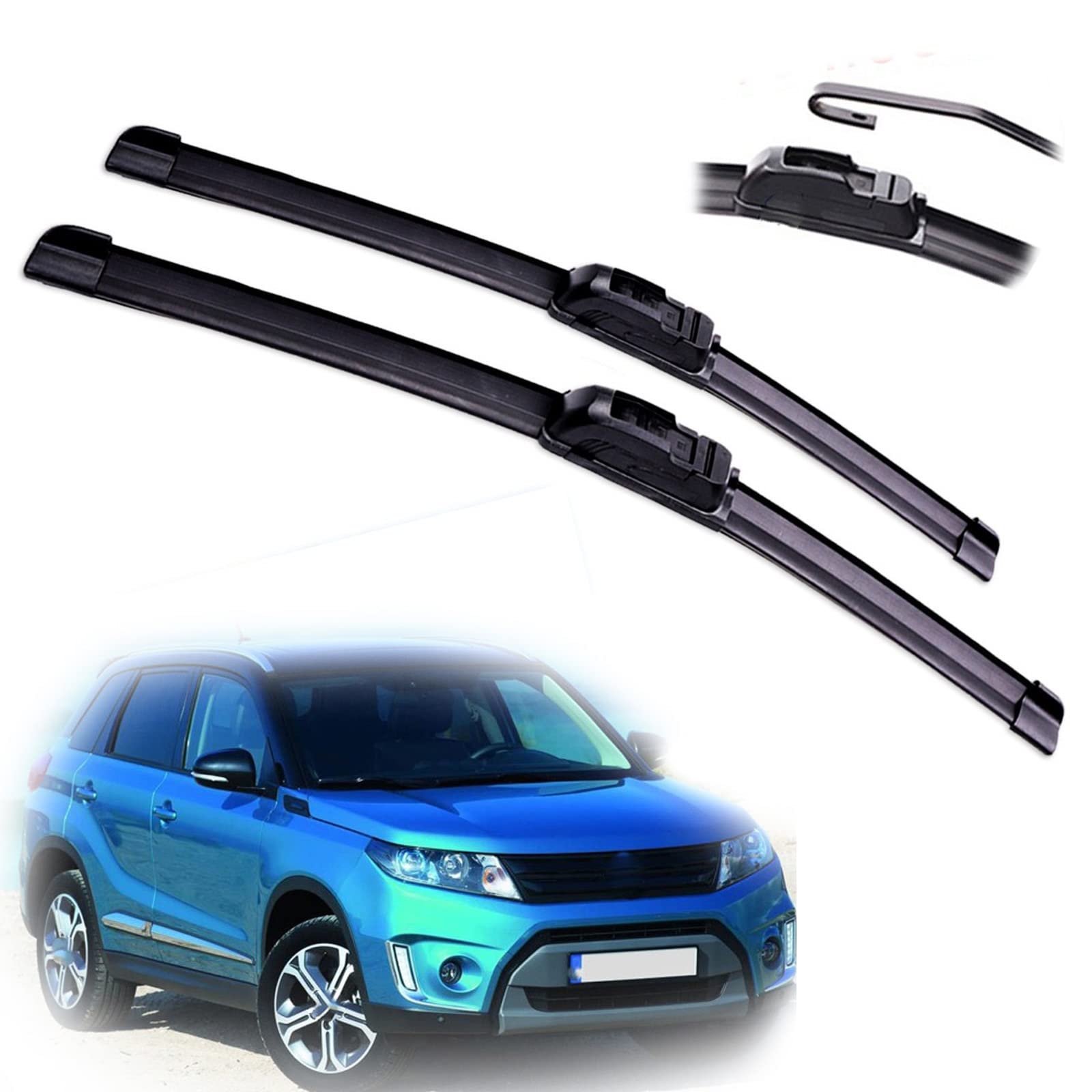 Essuie-glace pare-brise 24" 16" fini les traces sur votre Vitara MK4