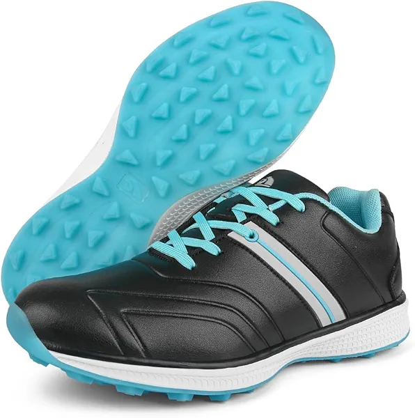 THESTRON Women's Professional Golf Shoes Female Golf Walking Sneakers Ladies Spikeless Golf Shoes Golf Training Sneakers for Women Girls